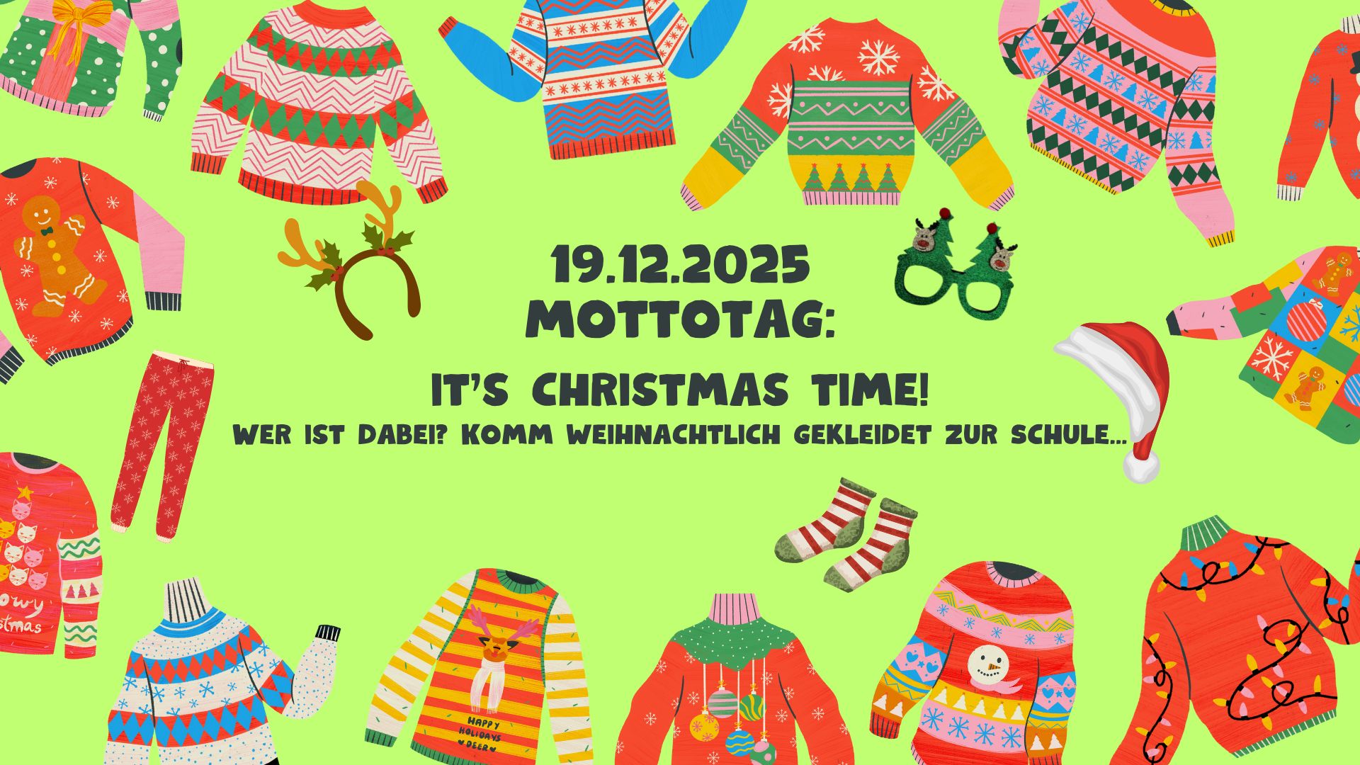 You are currently viewing Weihnachtsstimmung pur: Mottotag „It’s christmas time“